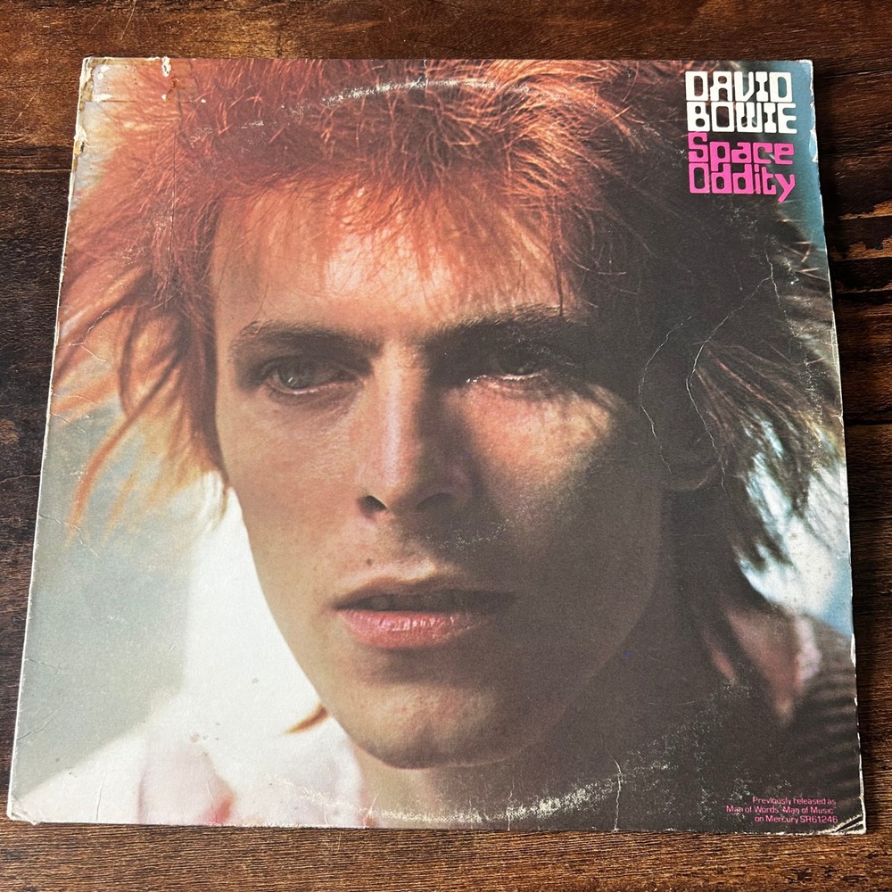 David Bowie Space Oddity Vinyl LP 12" Black Good 1972 RCA LSP-4813 Dynaflex Rock